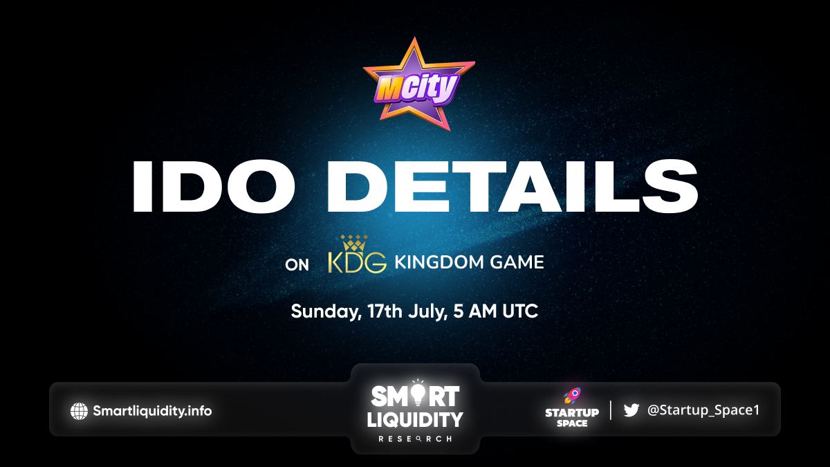 MCity IDO Details on KingdomStarter