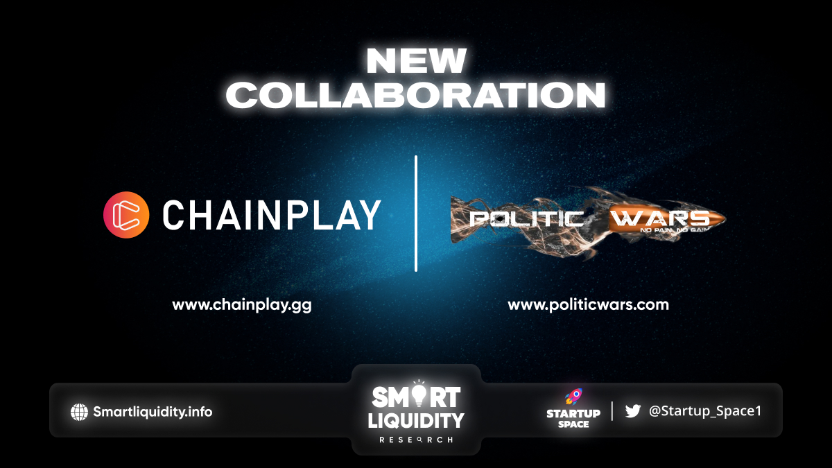 Chainplay Collaboration with Politic Wars!