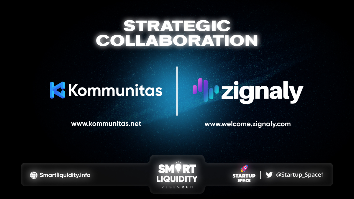 Kommunitas Strategic Collaboration with Zignaly