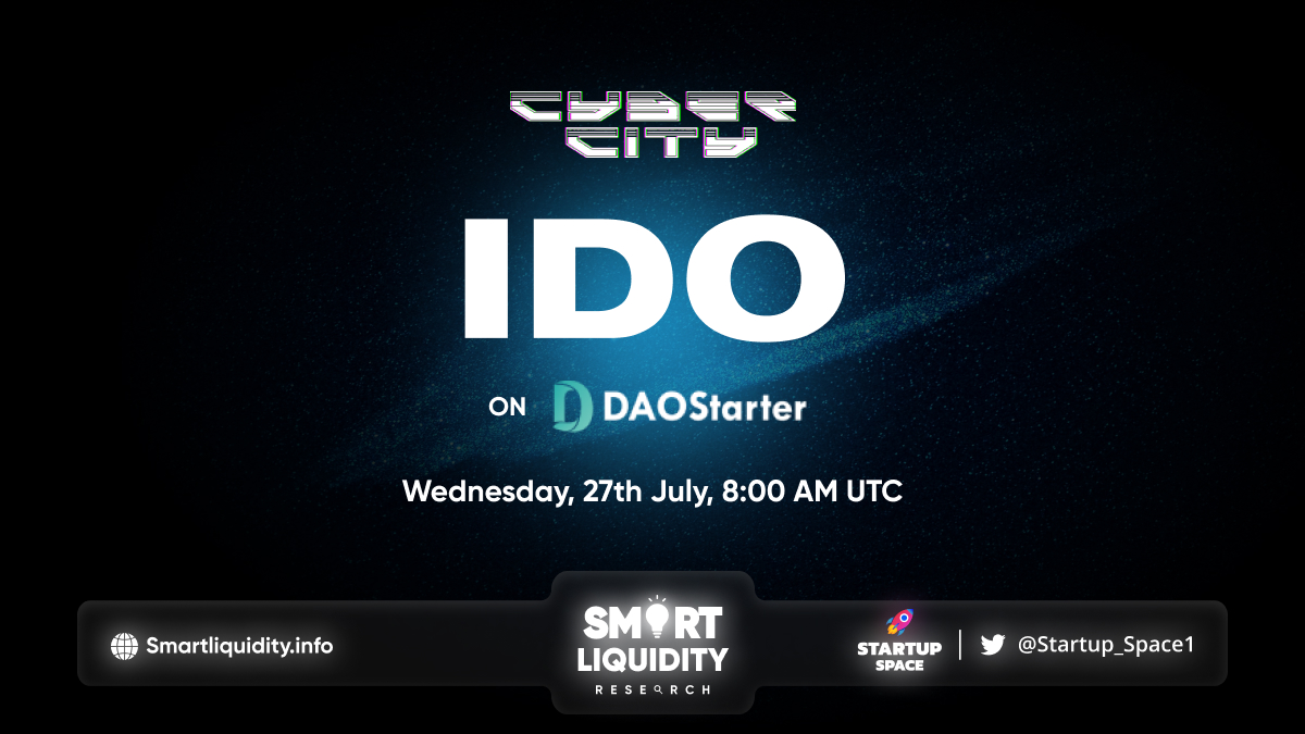 CyberCity Upcoming IDO on DAOStarter!