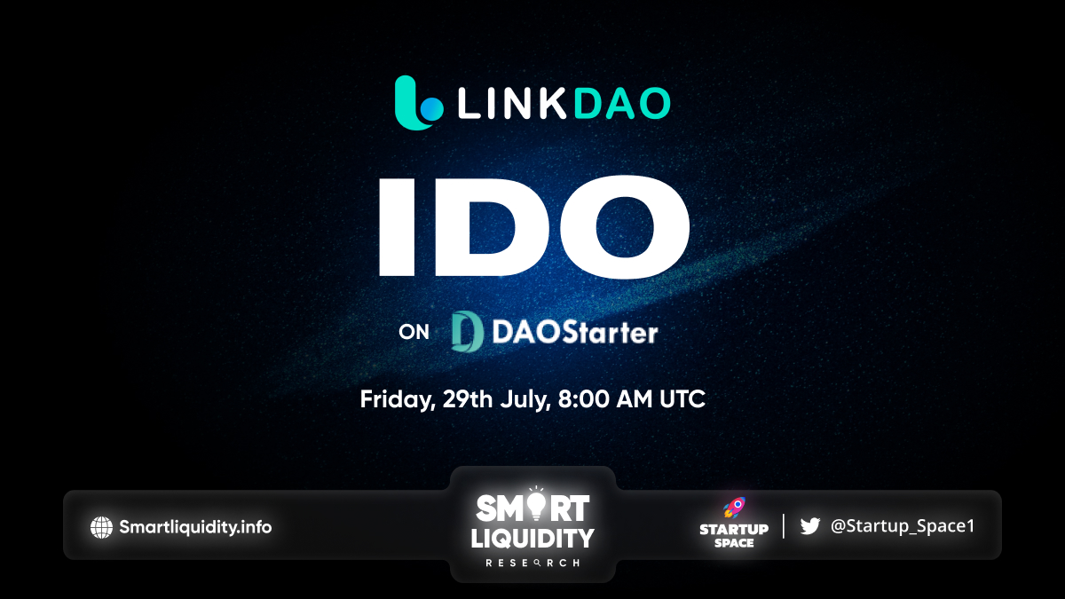 LinkDao Upcoming IDO on DAOStarter!