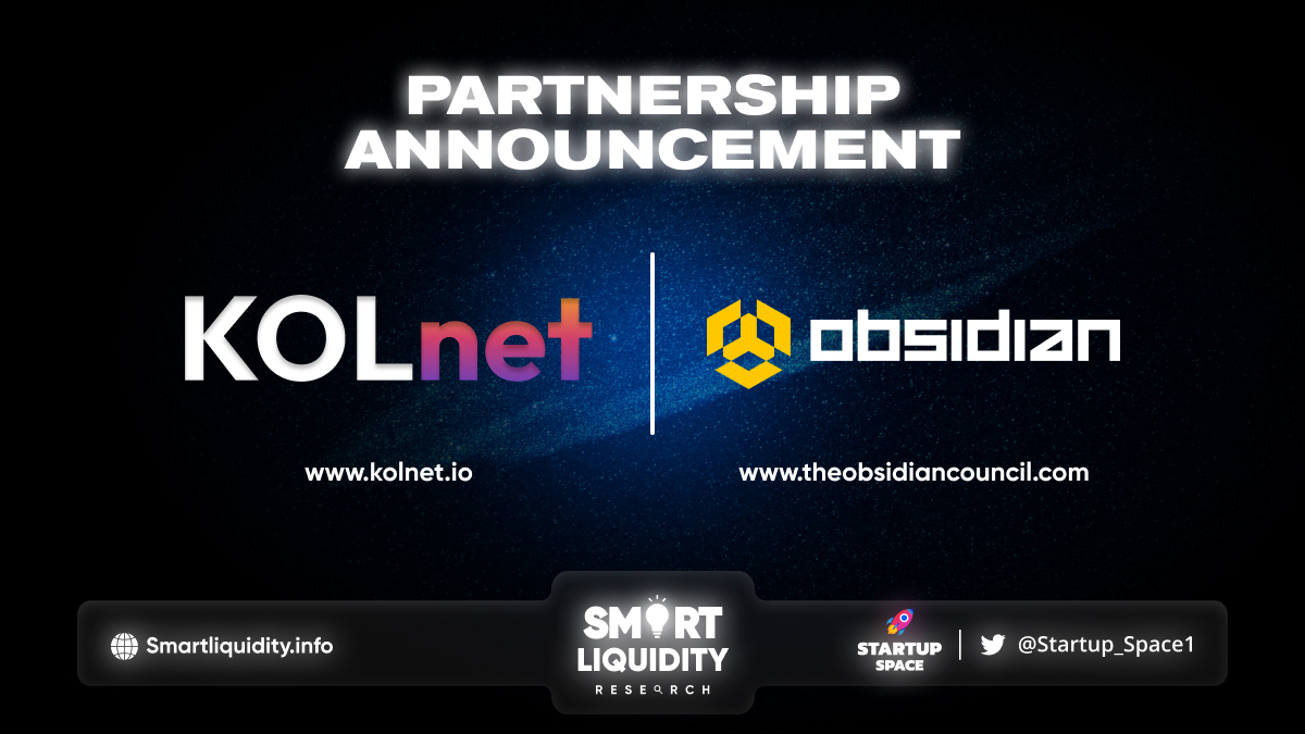 KOLnet Announces Partnership with Obsidian!