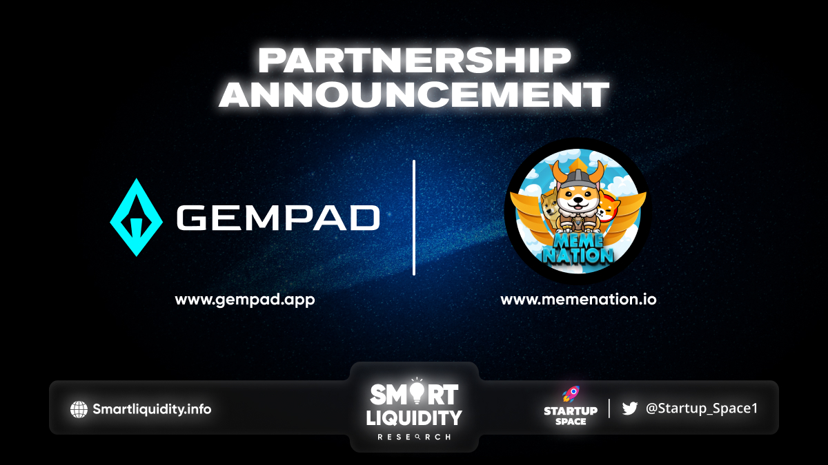 GemPad Announces Partnership with Memenation!
