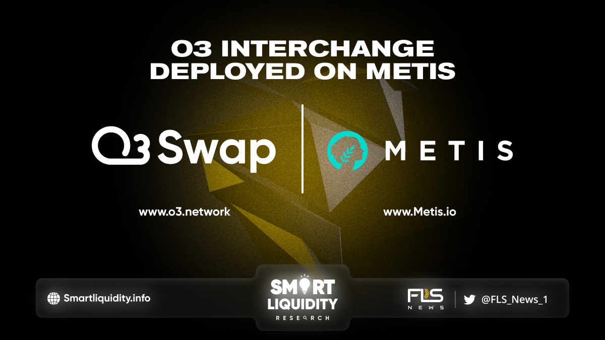 O3 Interchange Deployed On Metis