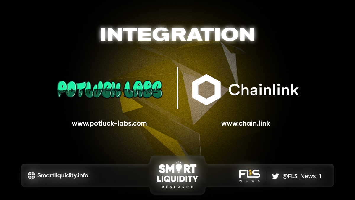 Potluck Labs Integrates Chainlink