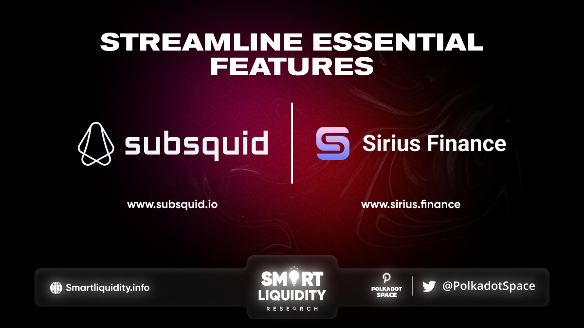 Subsquid Partnership With Sirius Finance