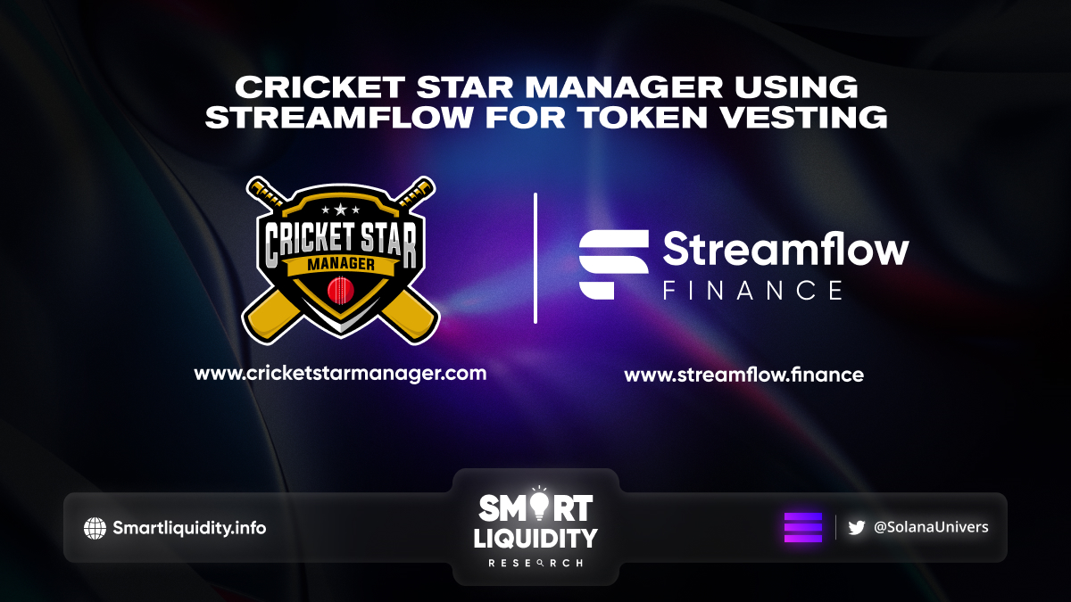 Cricket Star Manager Partnership with Streamflow