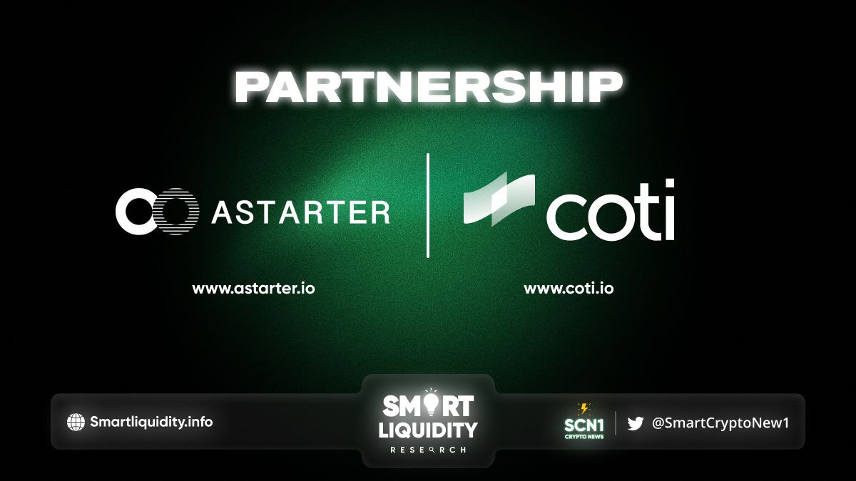 COTI partners with Astarter