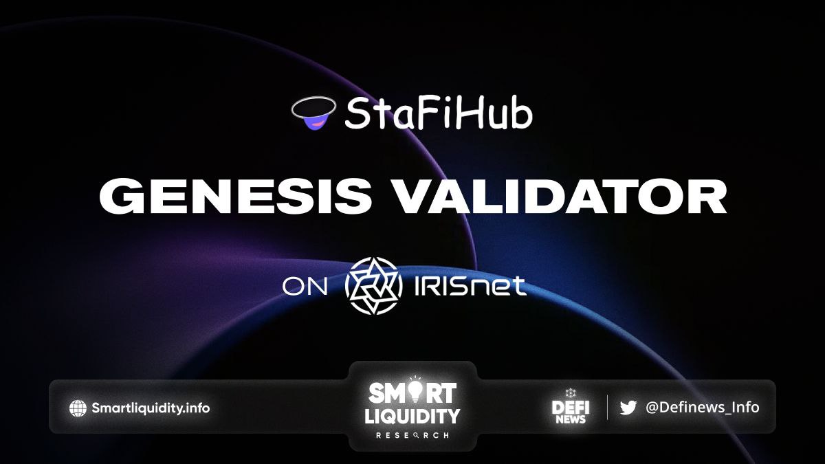 IRISNET — StaFiHub Genesis Validator