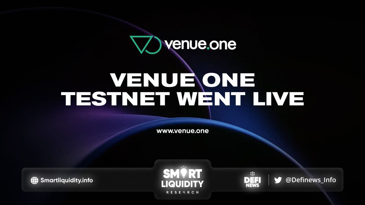Venue One Testnet Live