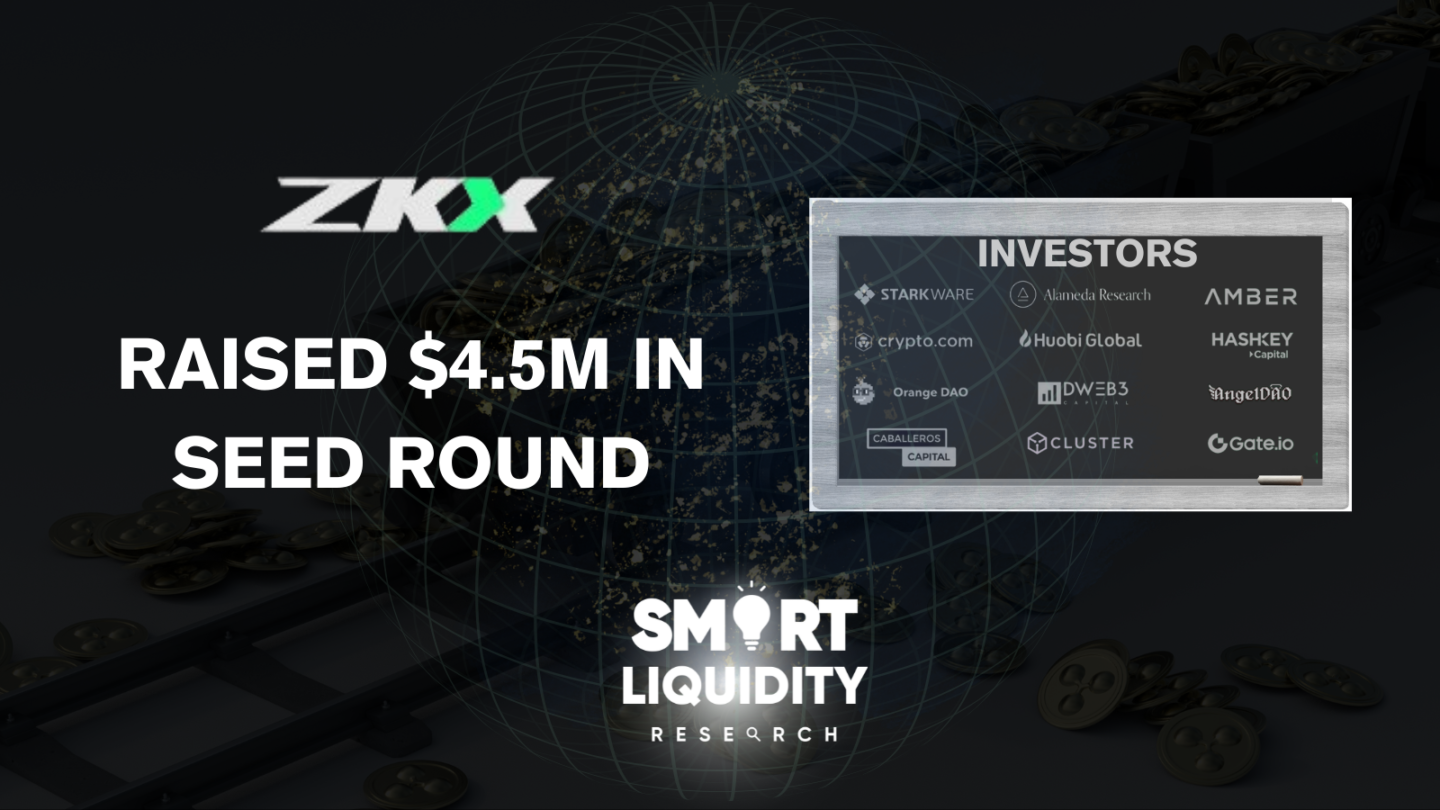ZKX Raised $4.5m in Seed Round