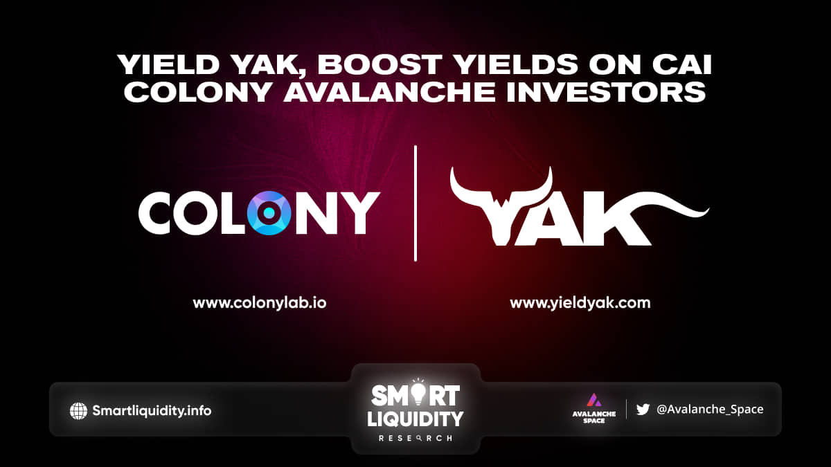 CAI Partnership with Yield Yak to Boost Yields