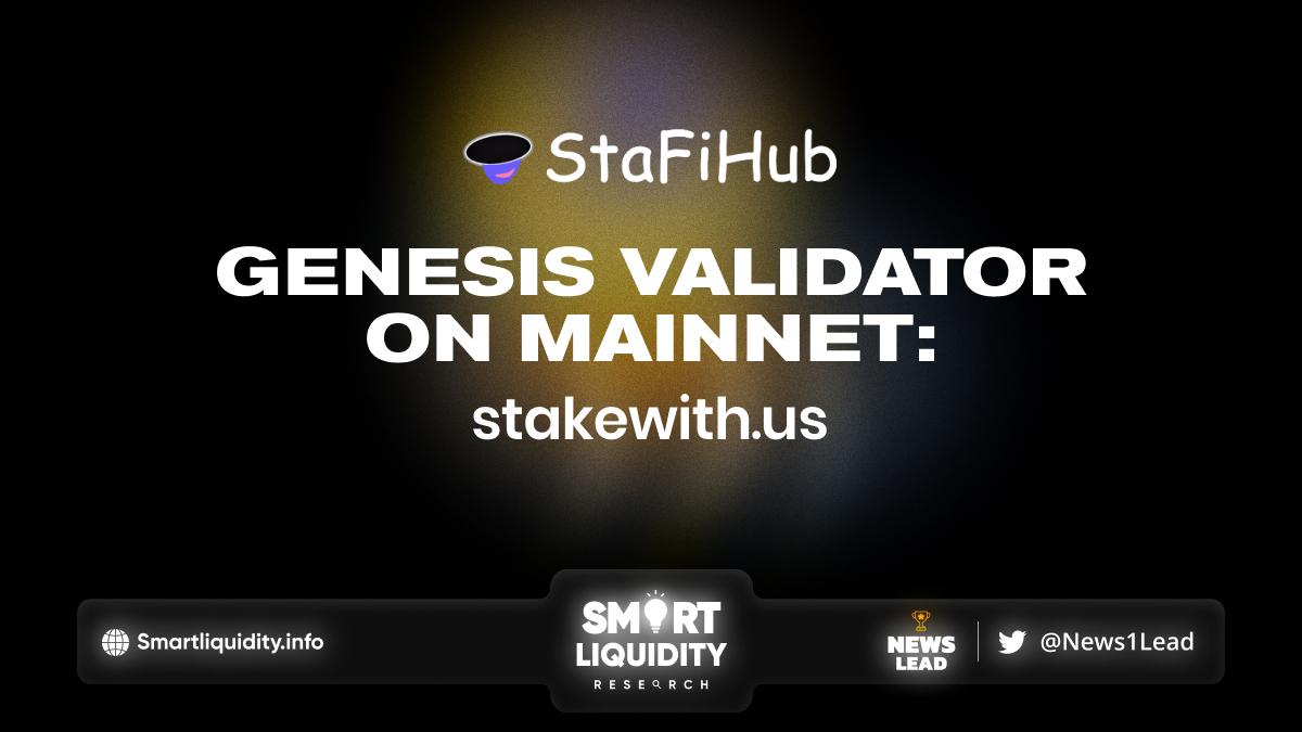 StaFiHub Genesis Validator: Stakewithus