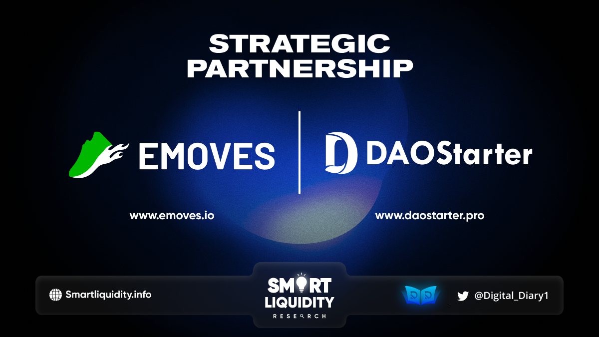 EMOVES x DAOStarter Strategic Partnership