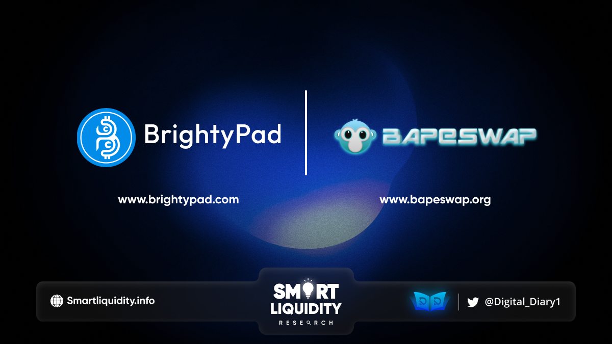 BapeSwap x Brightypad Partnership Announcement