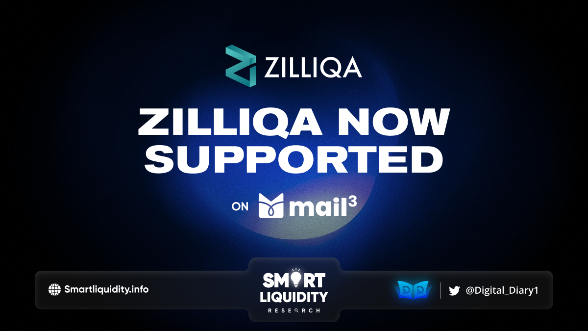 Zilliqa Now Supported on Mail3