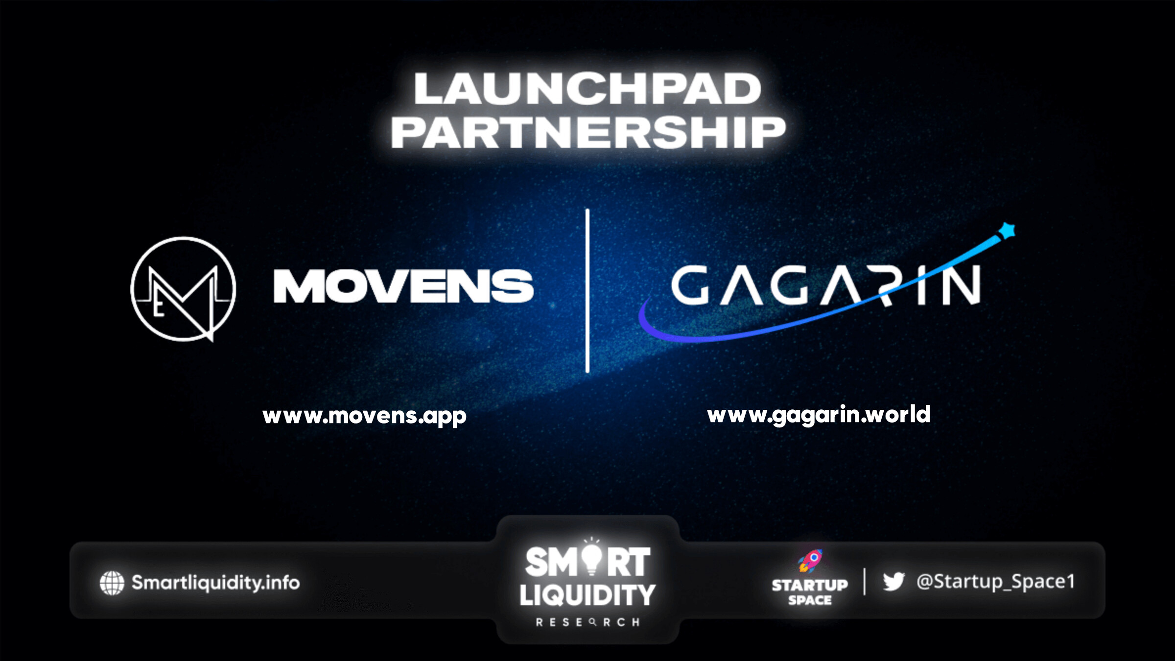 GAGARIN Launchpad Partnership with MOVENS!