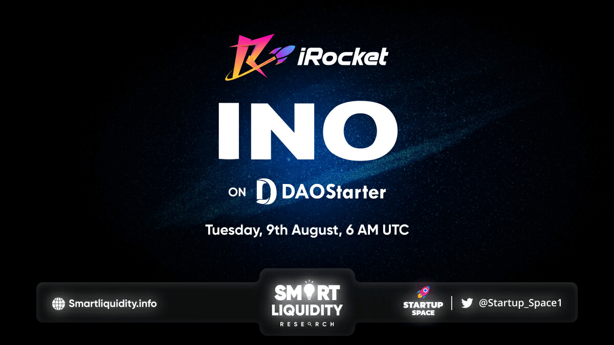 IRocket AR Upcoming on INO DAOStarter!