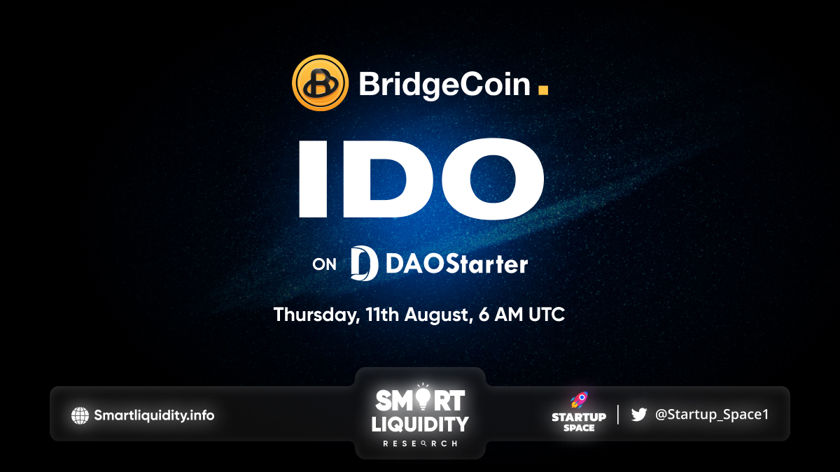 BridgeCoin Upcoming IDO on DAOStarter!