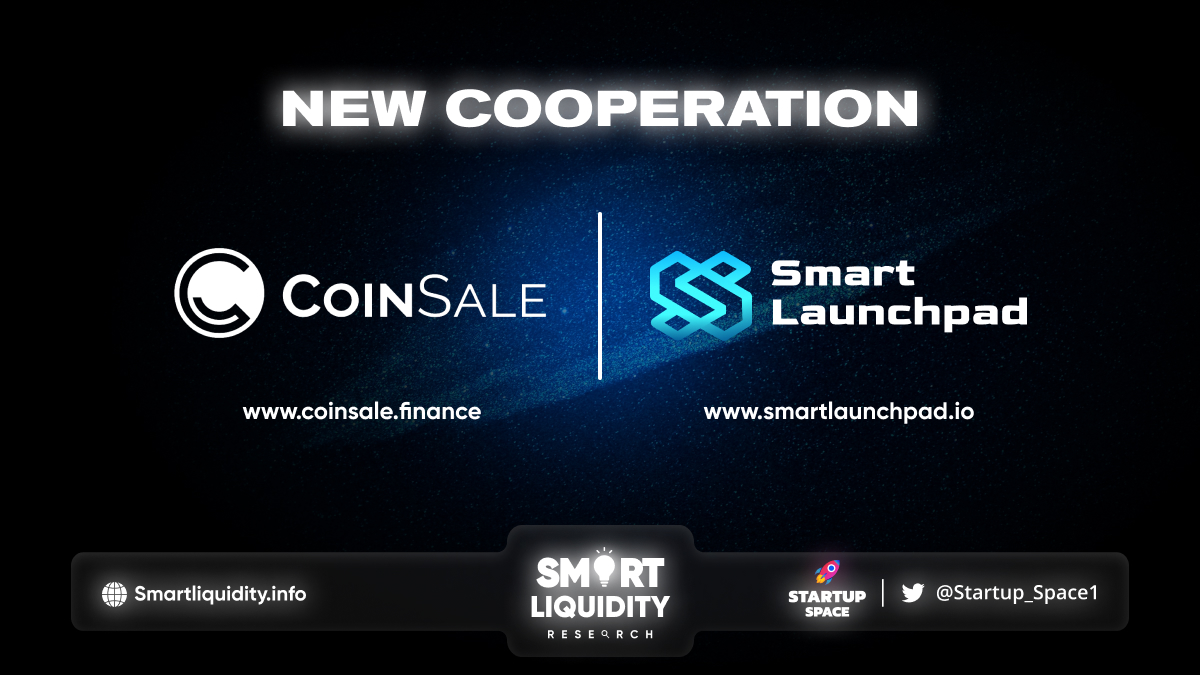 SmartLaunchpad New Cooperation with Coinsale!