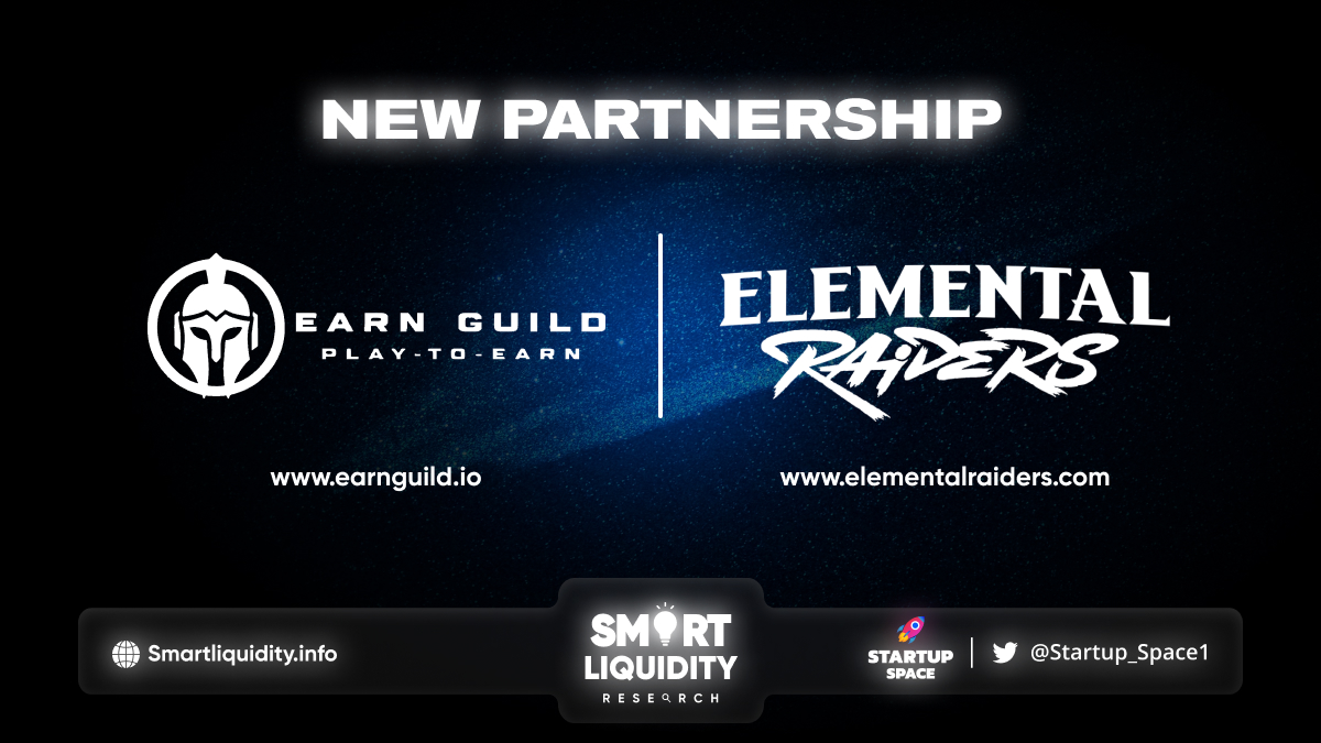 Earn Guild Forms Partnership with Elemental Raiders!