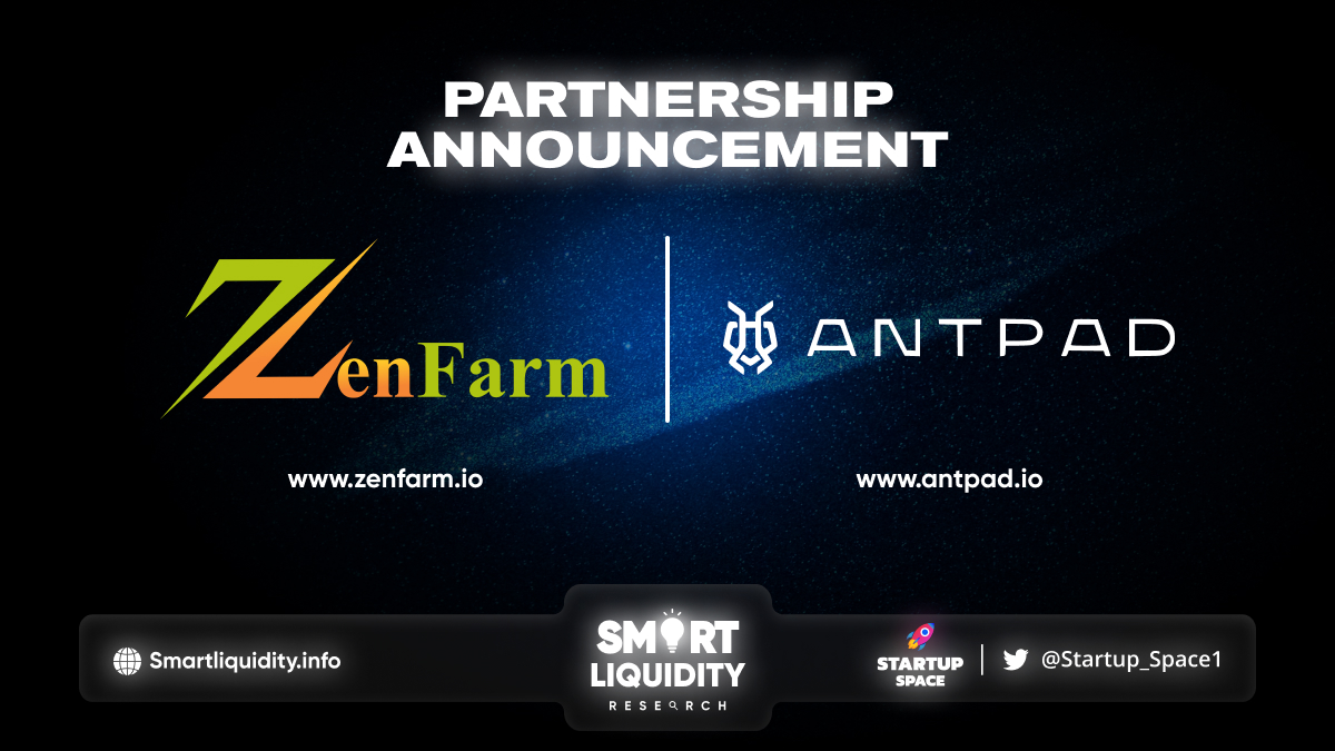 ZenFarm Strategic Partnership with AnyPad!