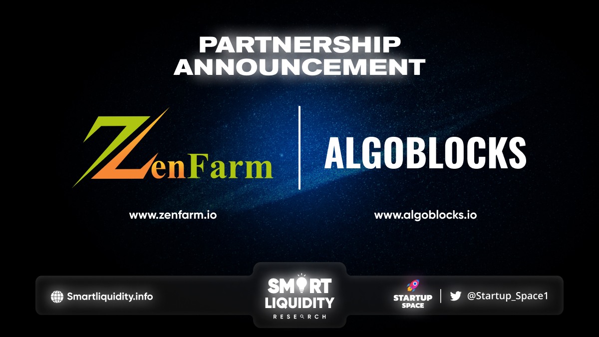 AlgoBlocks Partnership with ZenFarm