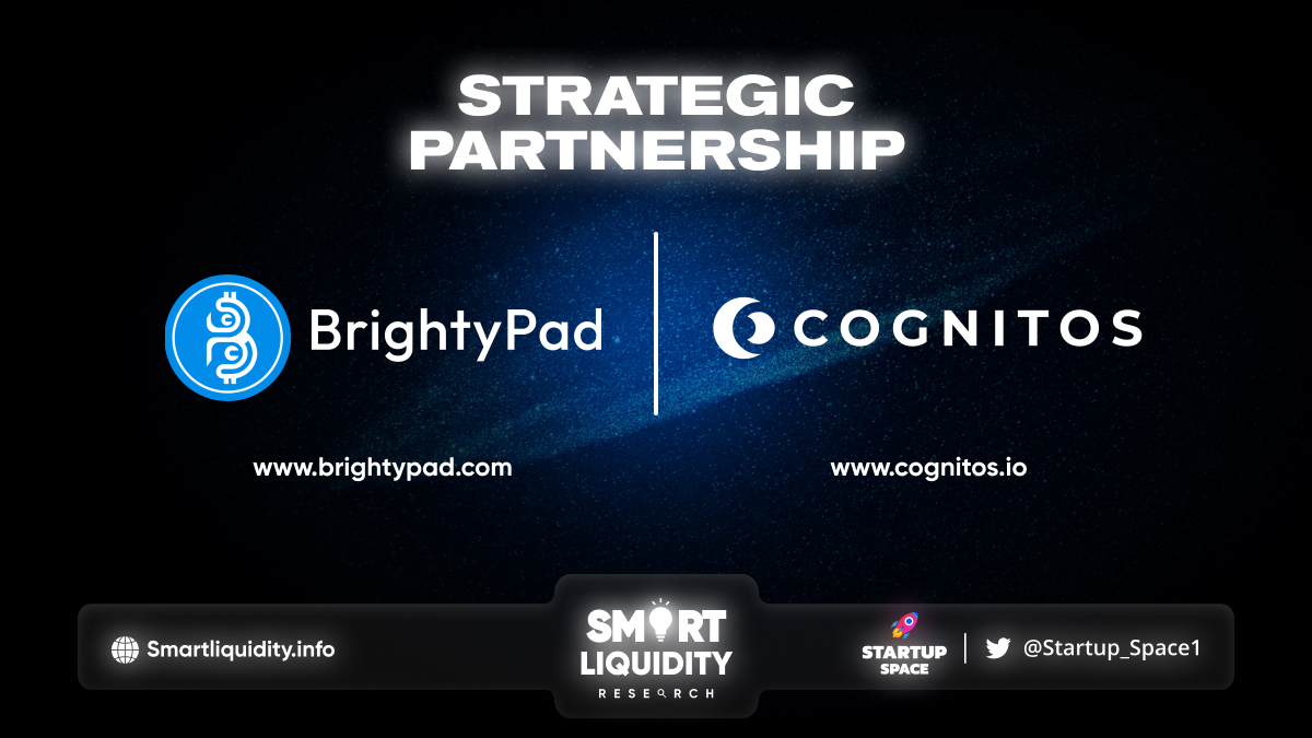 BrightyPad Strategic Partnership with Cognitos
