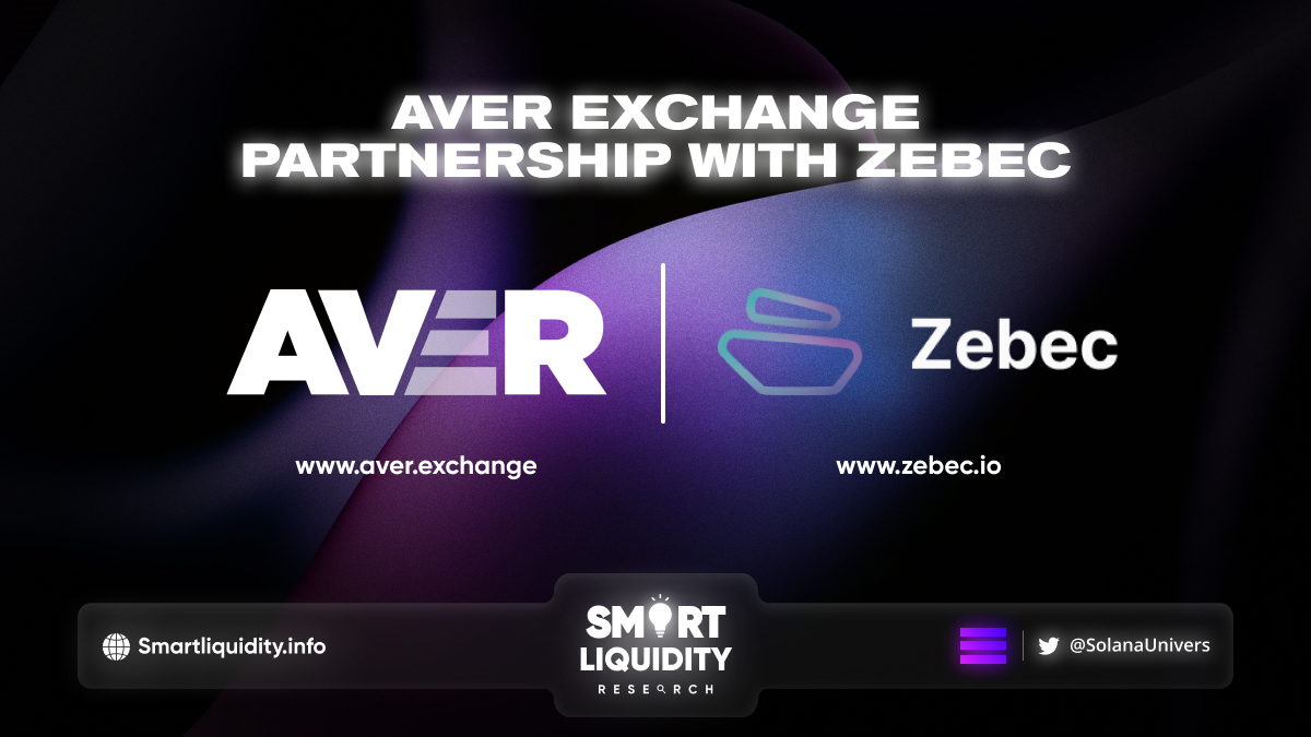 Aver Exchange Partnership with Zebec