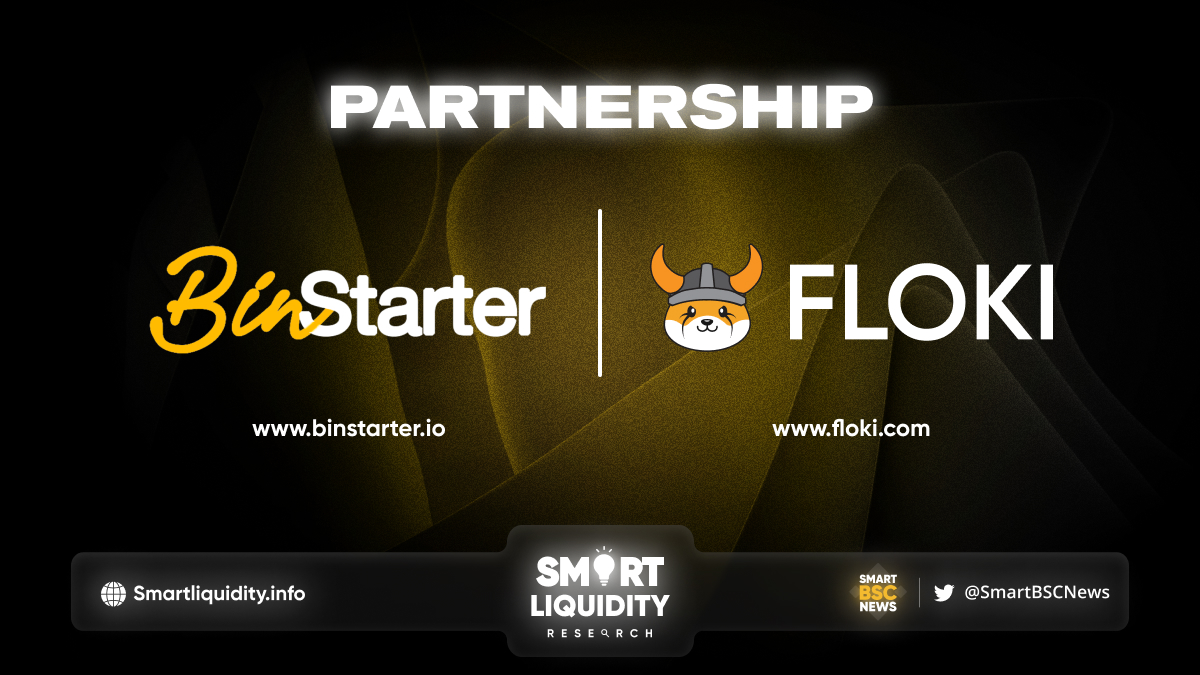 BinStarter partnership with Floki