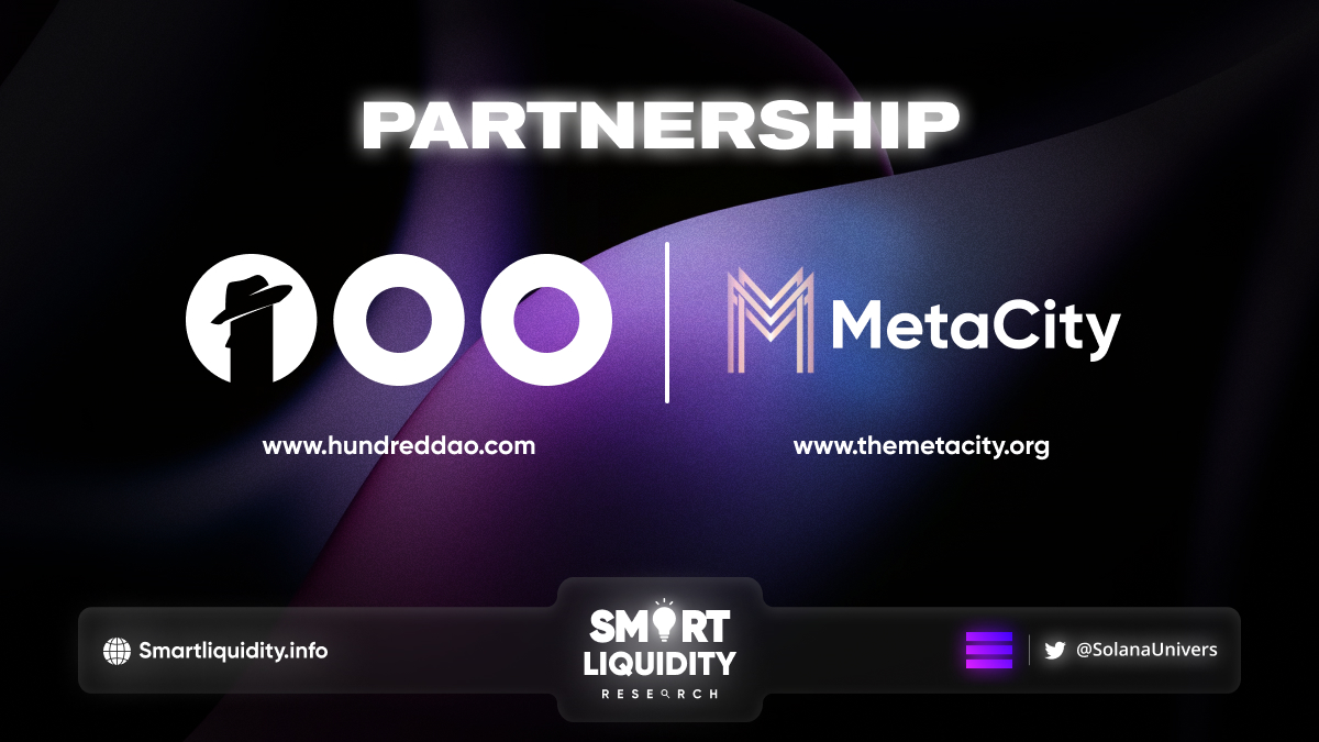 MetaCity Organization Partnership with HundredDAO
