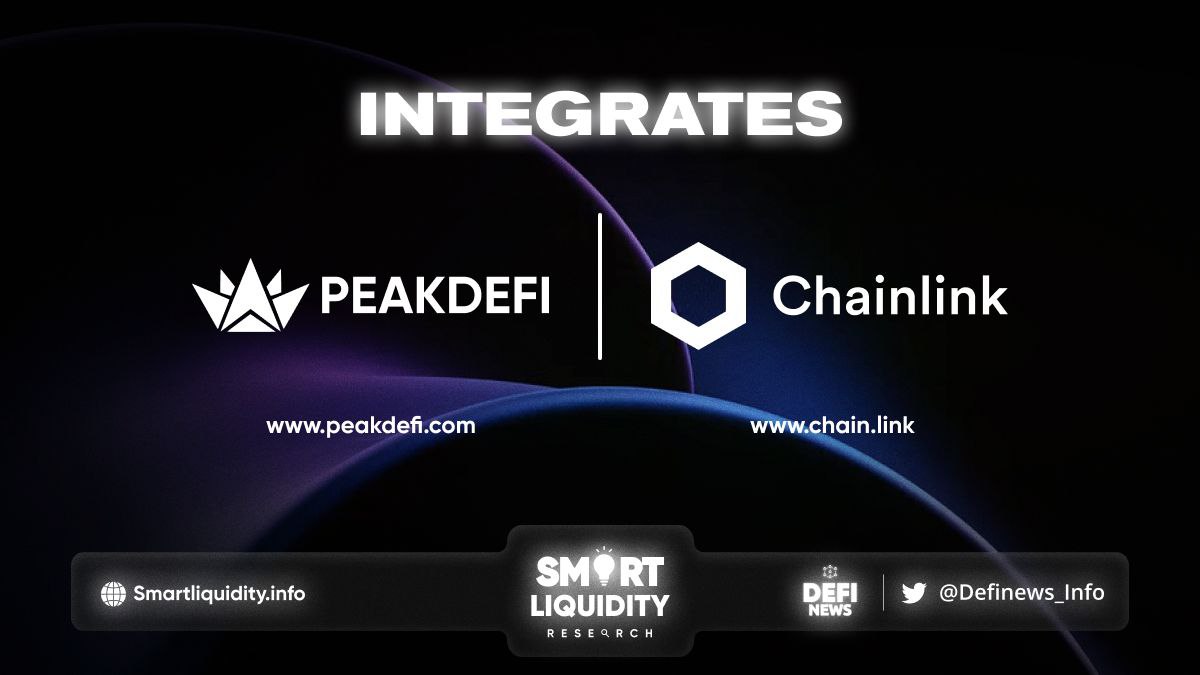 PEAKDEFI Integrates With Chainlink