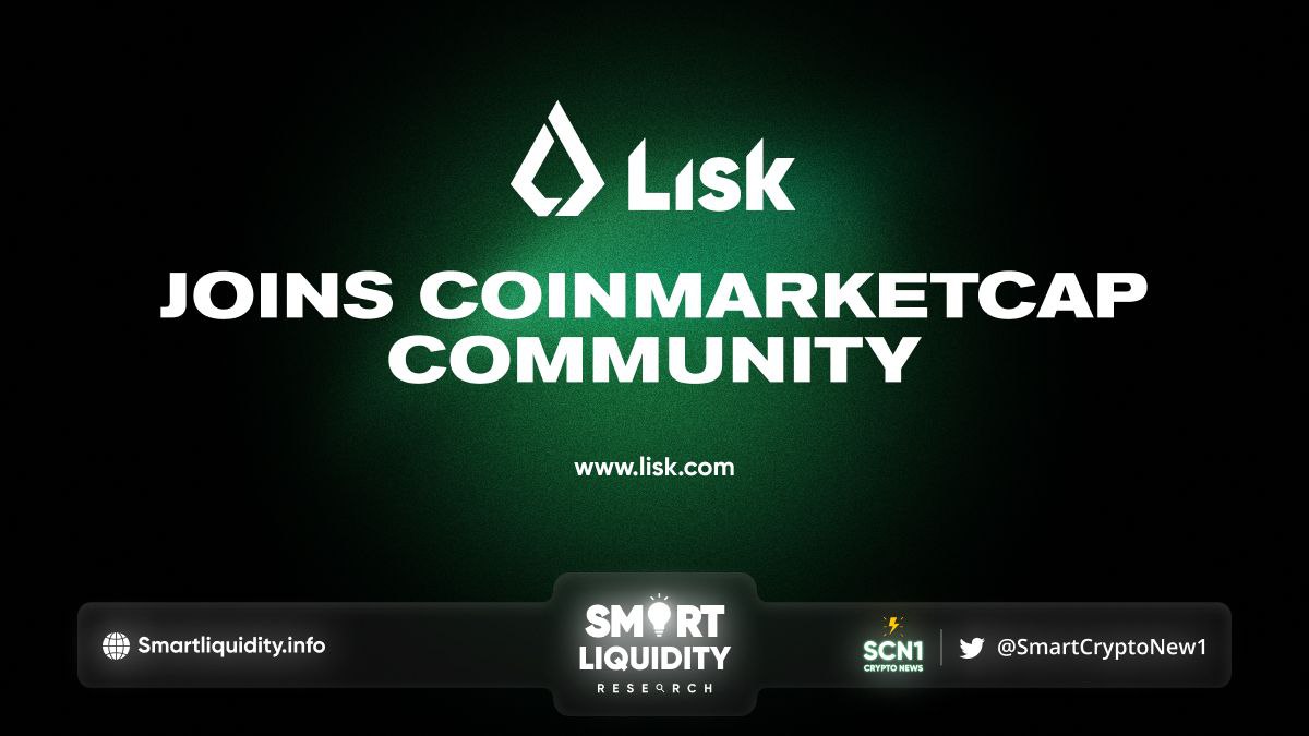 LISK Joins CoinMarketCap Community