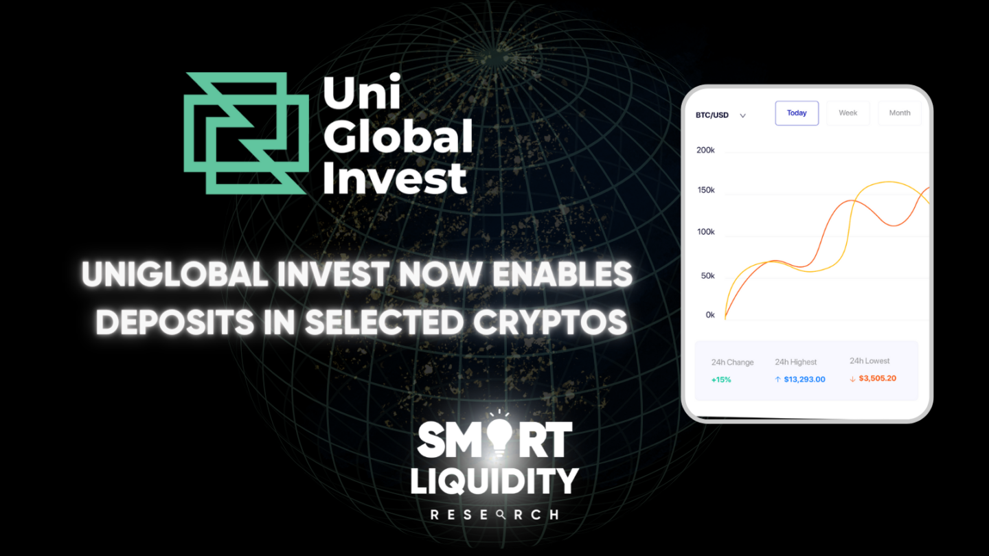 UniGlobal Invest Now Enables Deposits in Selected Cryptos