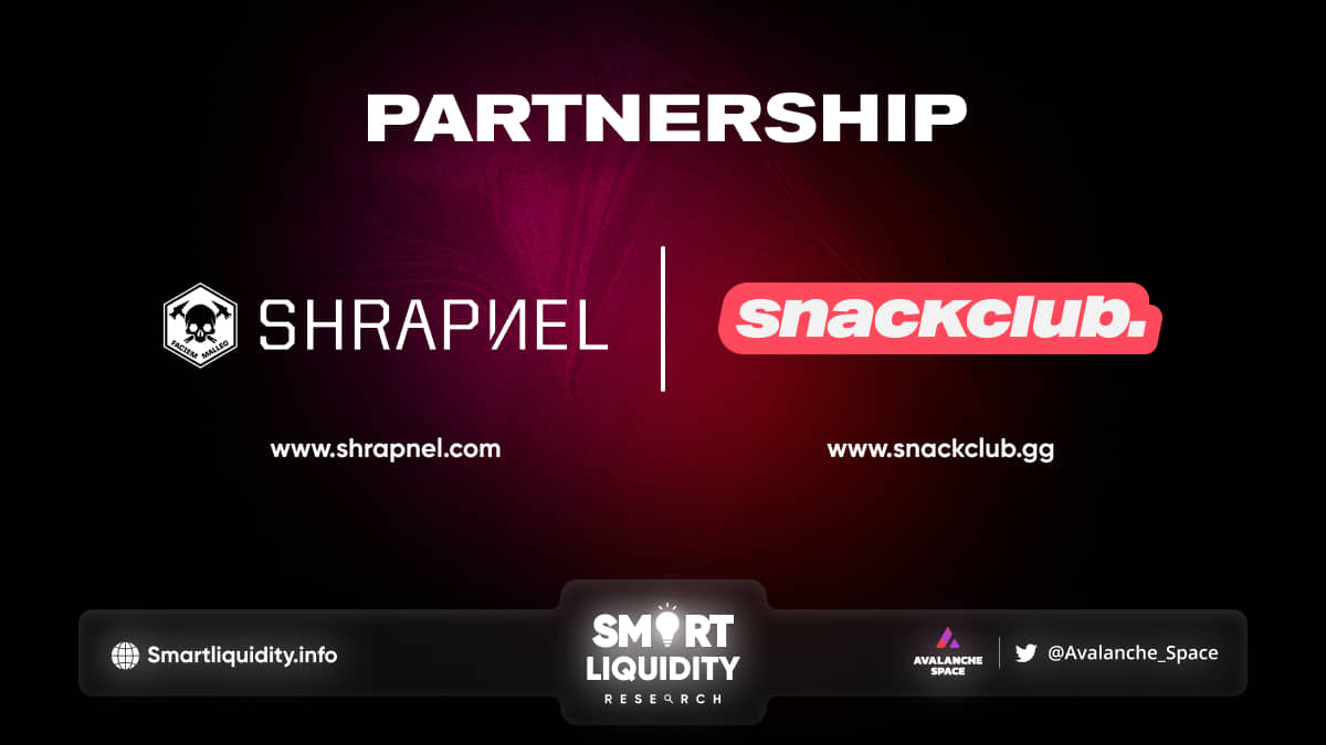 Shrapnel Partnership with Snackclub