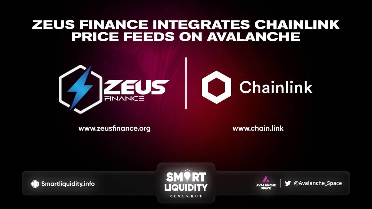 Zeus Finance Integration Chainlink Price Feeds