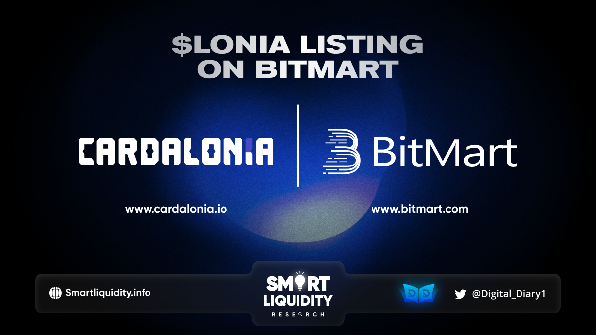 Cardalonia Listing on Bitmart Exchange