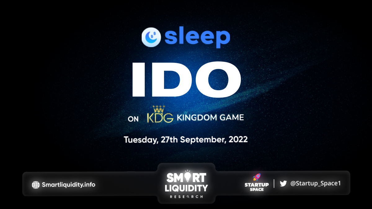 SLEEP Upcoming IDO on KingdomStarter
