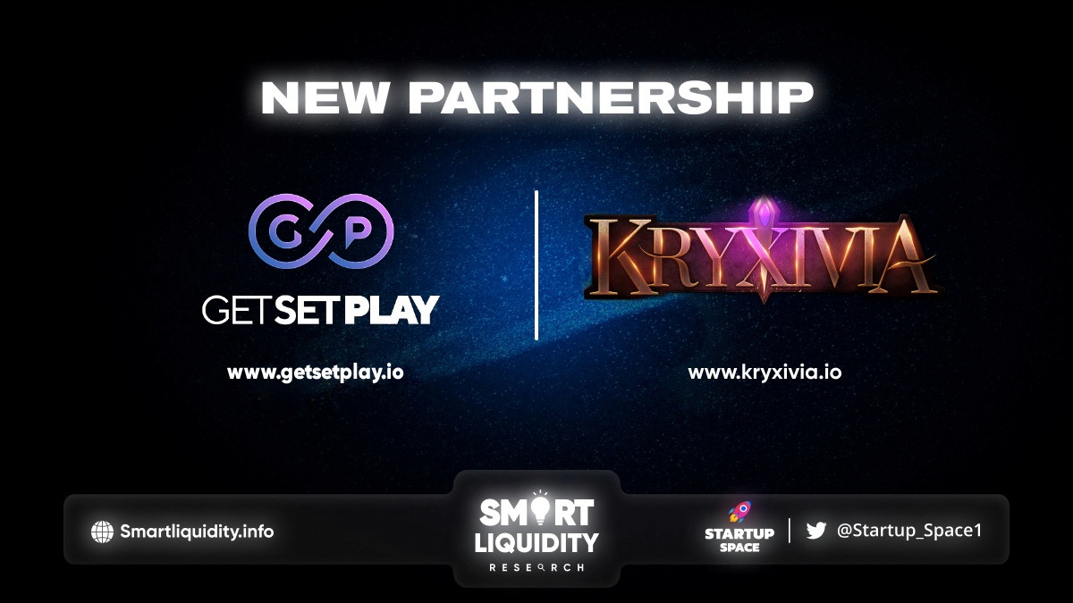 Get Set Play Partners with Kryxivia