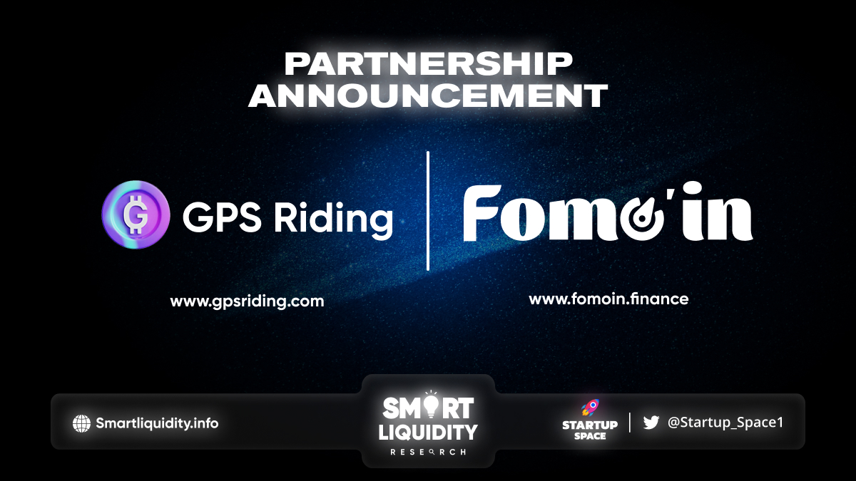 GPS Riding Partnership with Fomoin