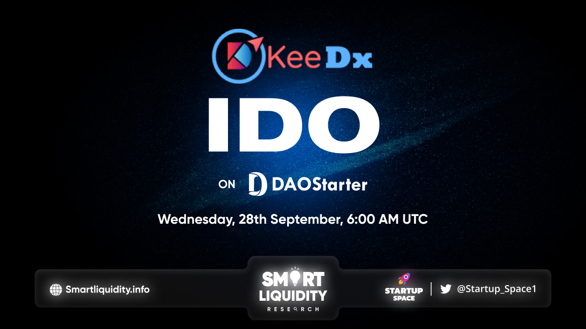 KeeDx Upcoming IDO on DAOStarter