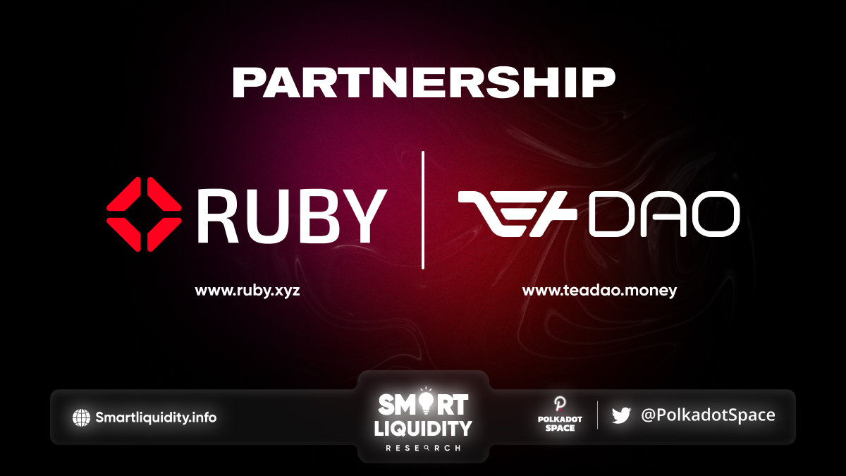 Ruby Strategic Partnership With TeaDAO