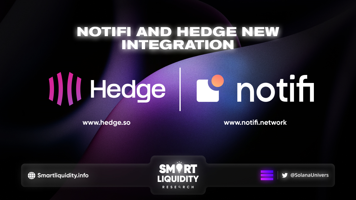 Notifi New Integration with Hedge