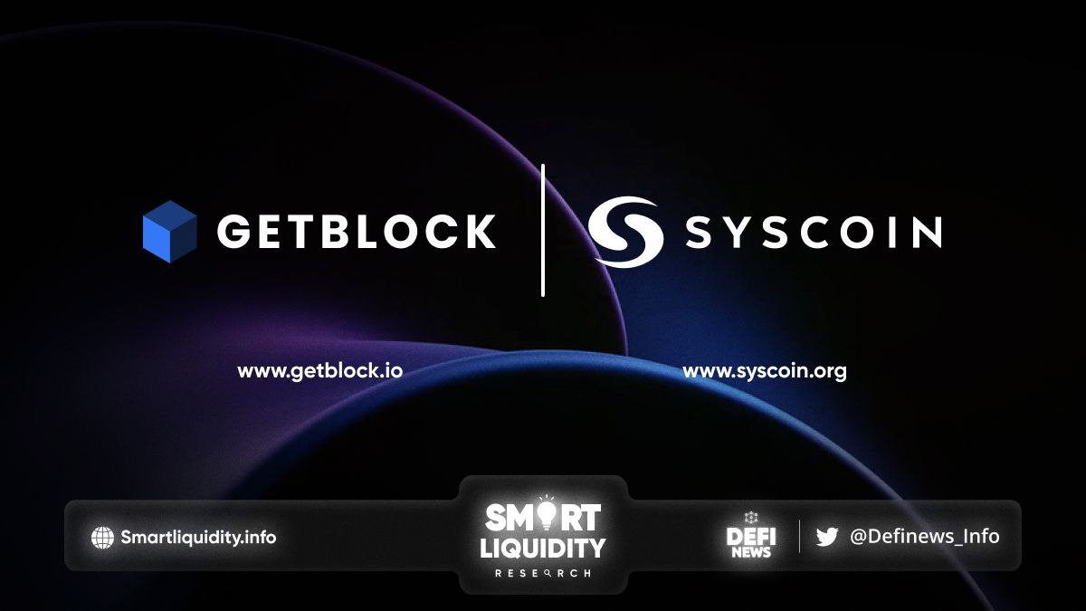 GetBlock Now Support Syscoin