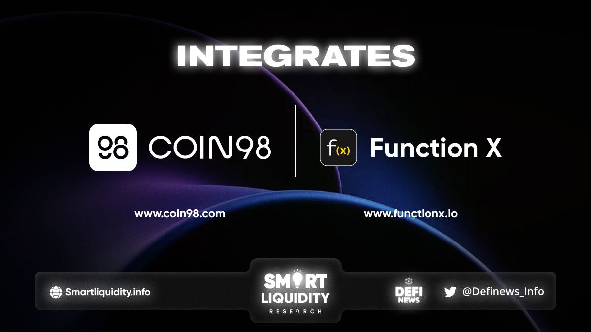 FunctionX Adds Support To Coin98