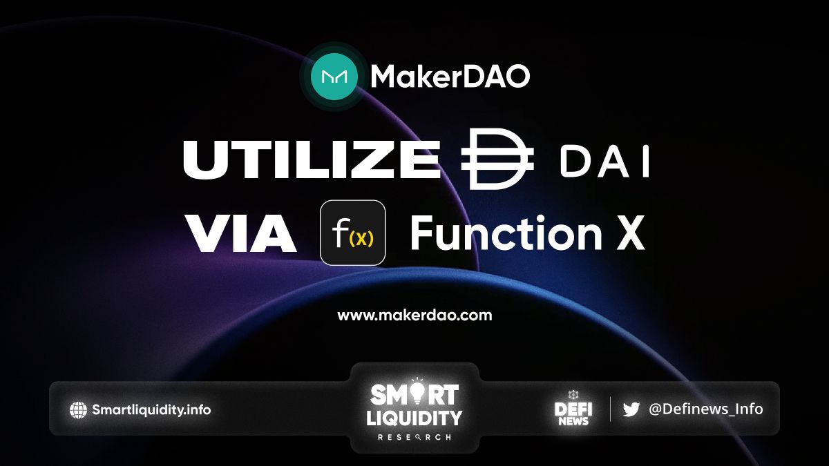 Stablecoin DAI Landed on FunctionX