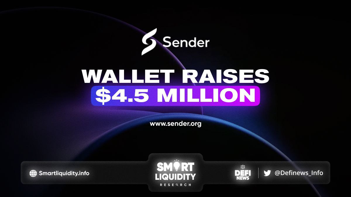 Sender Raised $4.5 Million