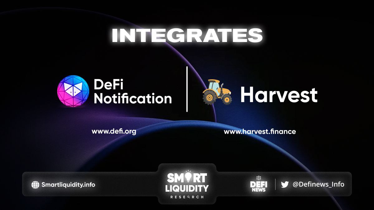 Harvest Finance integrates Open DeFi