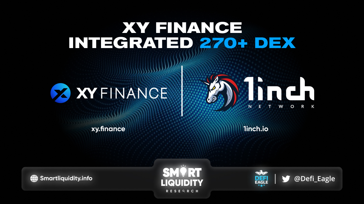 XY Finance Integrates 1inch