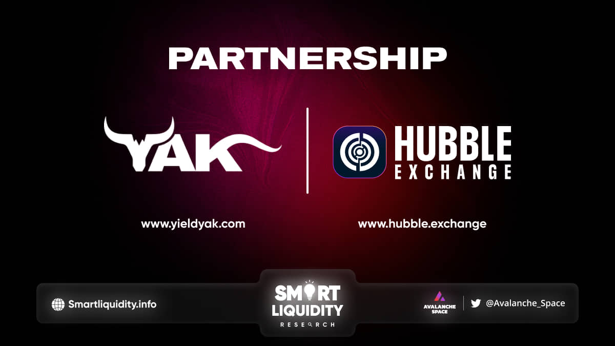 Yak Swap Partnership with Hubble Exchange